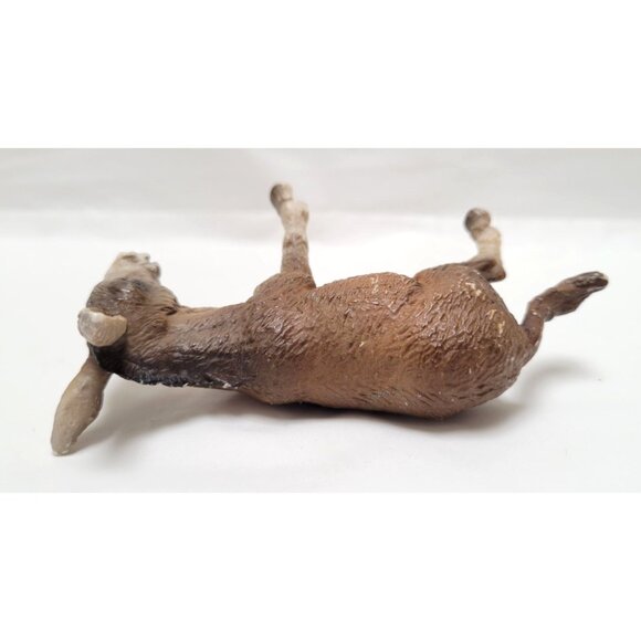 Vintage 1989 Schleich Hand-Painted Resin Donkey Figurine Toy 13212 - READ - Picture 8 of 9